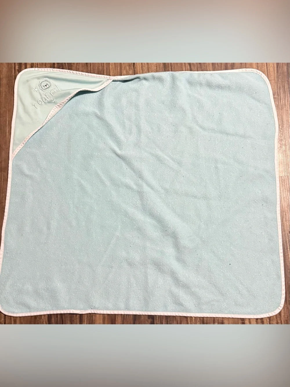 8 Baby Infant Bath Towels Hooded Cotton Blends Boys Unisex Blues Neutrals